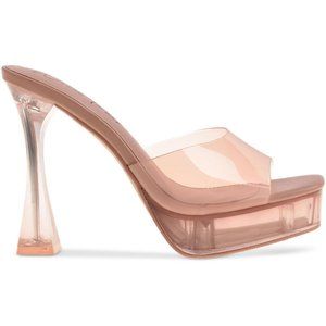 Wild Pair Regeena Peep Toe Dressy Platform Sandal